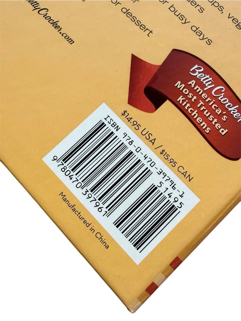 Betty Crocker Soups & Stews Cookbook